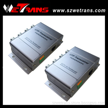 4CH Passive Video Balun Transmitter and Receiver (TR-LR214)